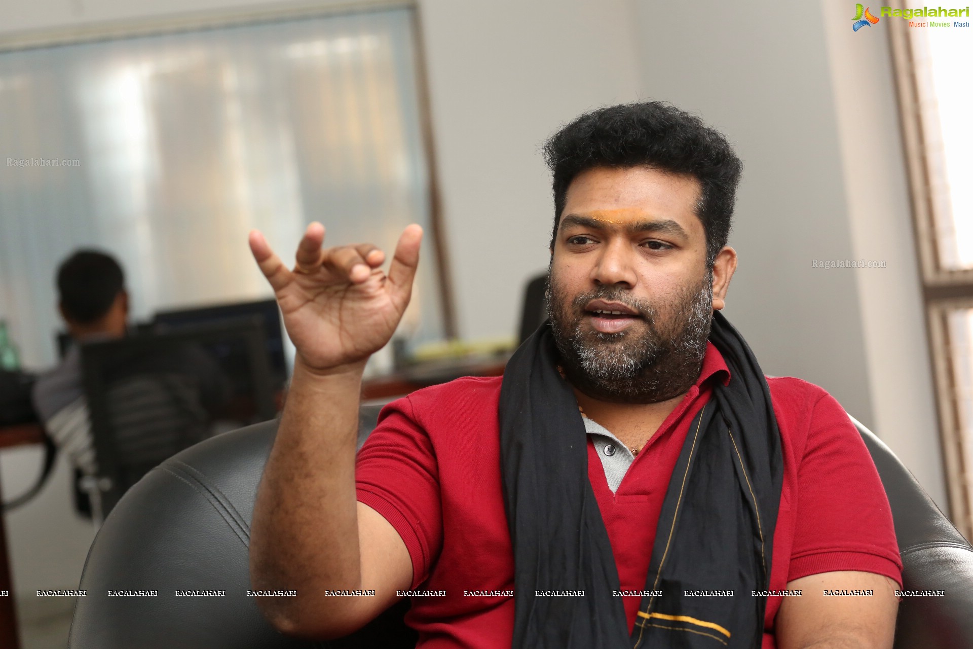 Director TN Santhosh at Arjun Suravaram Movie Interview