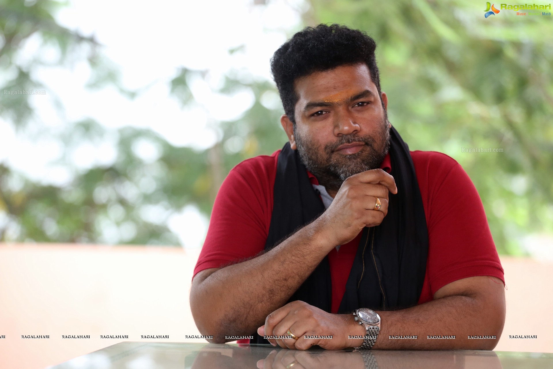 Director TN Santhosh at Arjun Suravaram Movie Interview