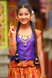 TV Child Artist Vasavi in Bangaru Panjaram Serial