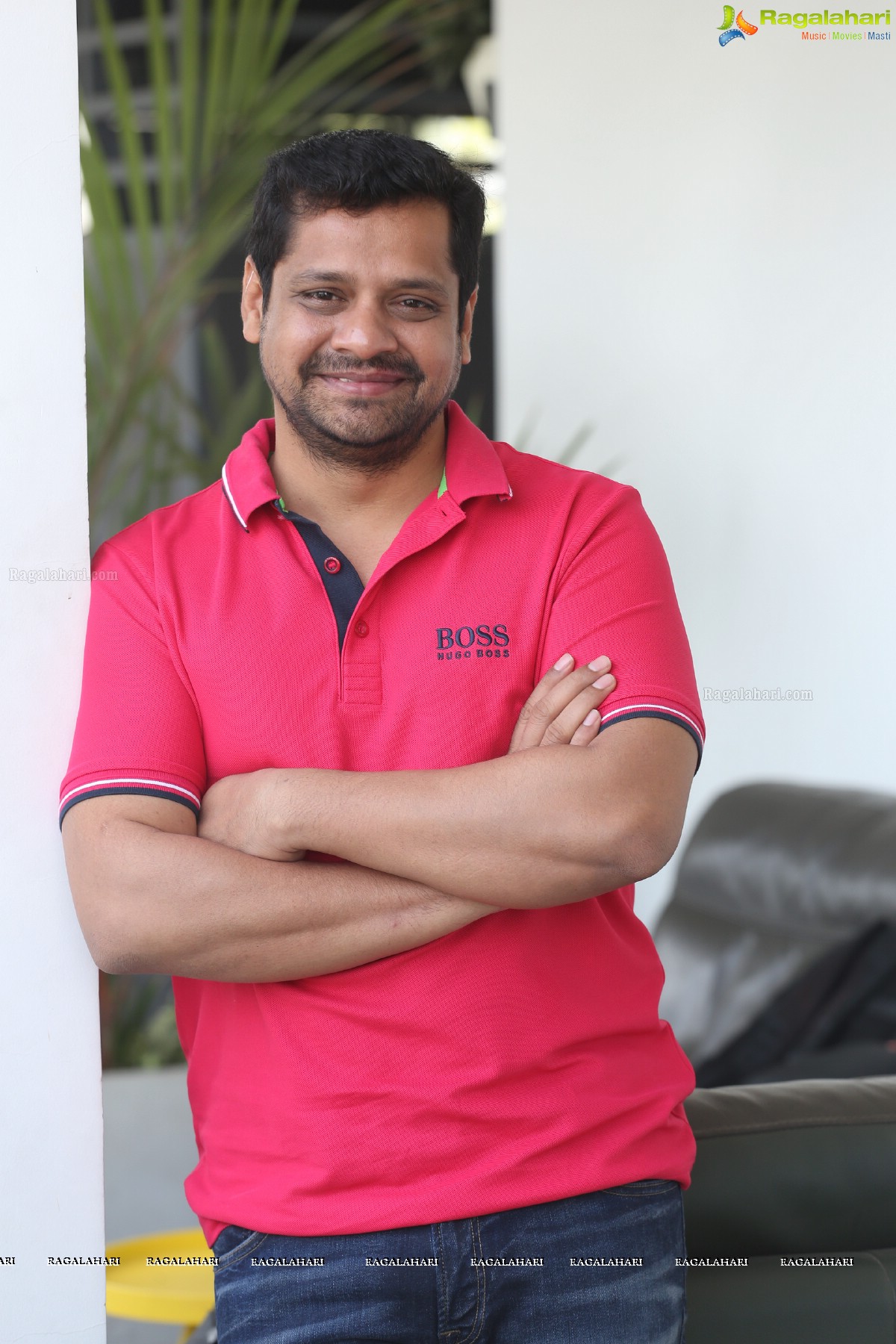 Producer Bunny Vasu at Prati Roju Pandage Interview