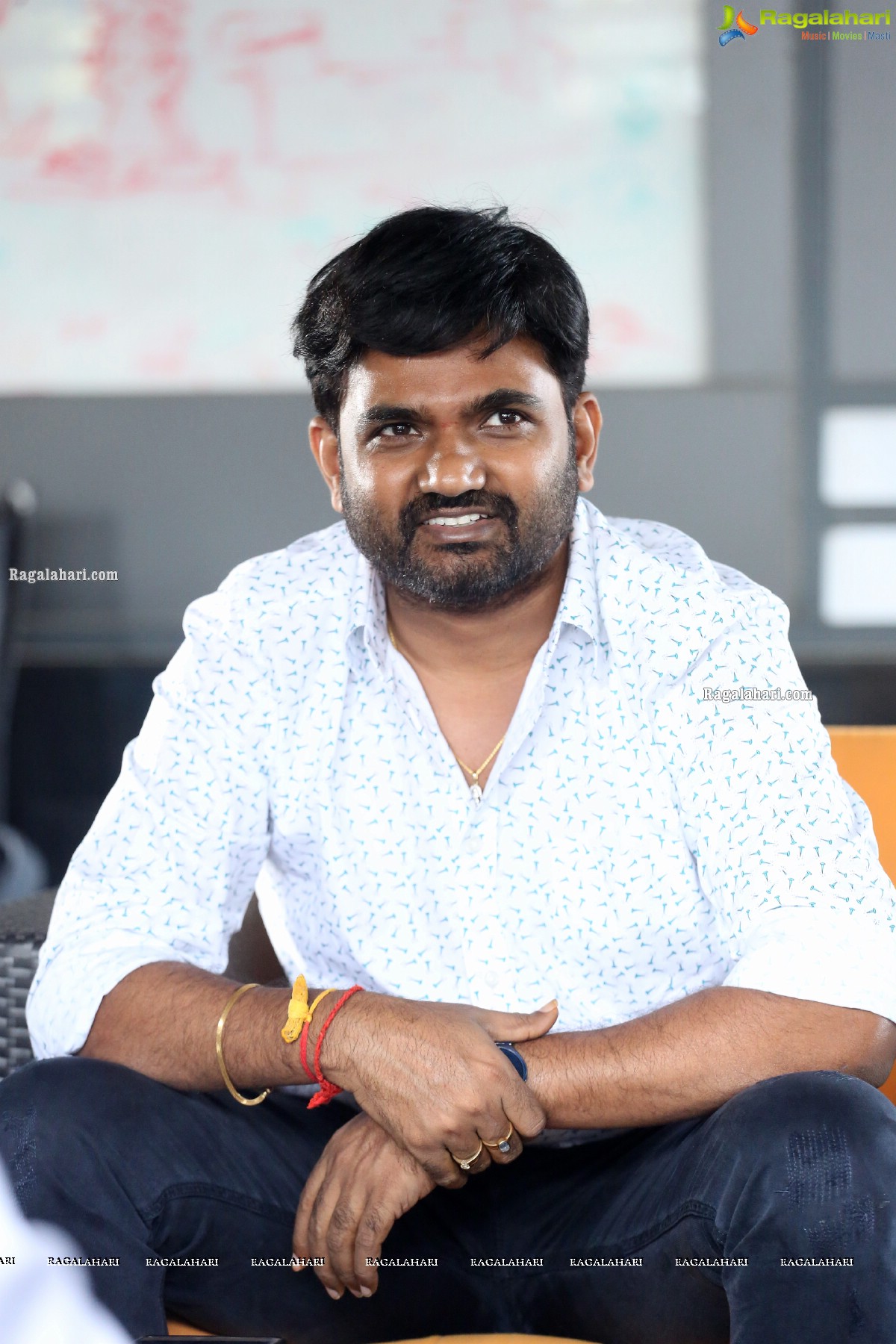 Director Maruthi at Prati Roju Pandage Movie Interview