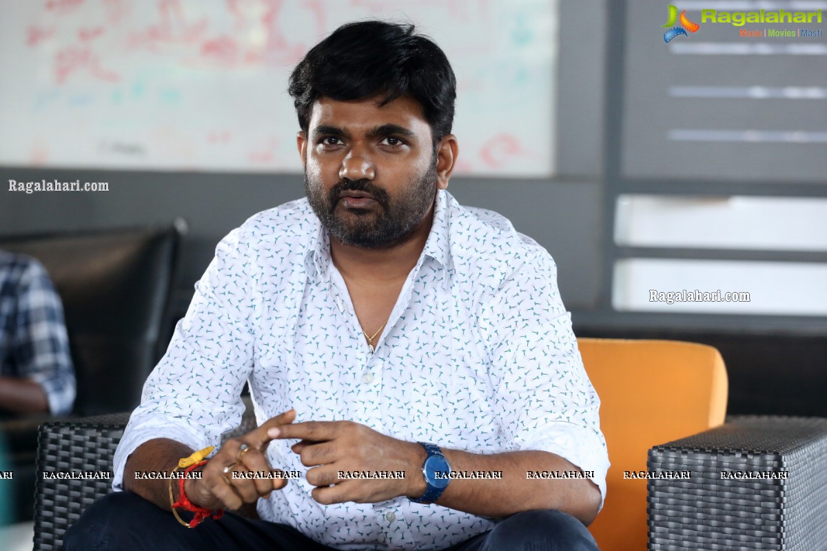 Director Maruthi at Prati Roju Pandage Movie Interview