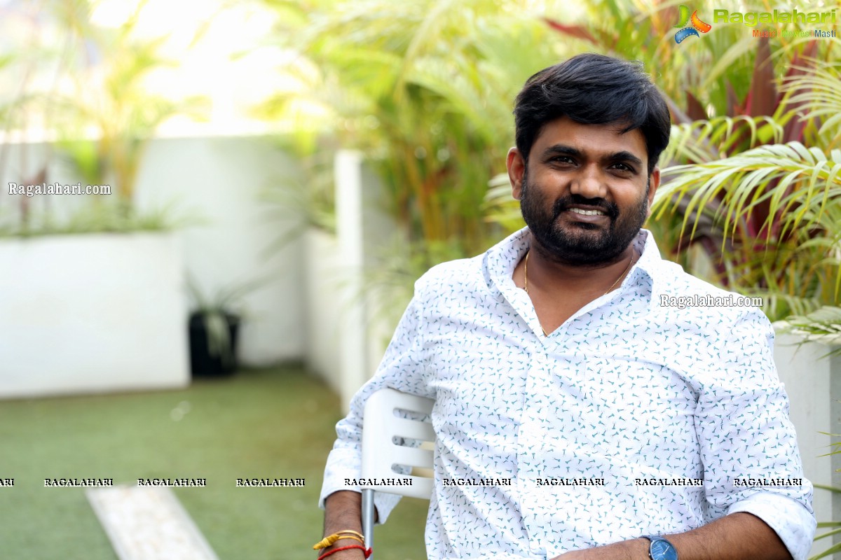 Director Maruthi at Prati Roju Pandage Movie Interview