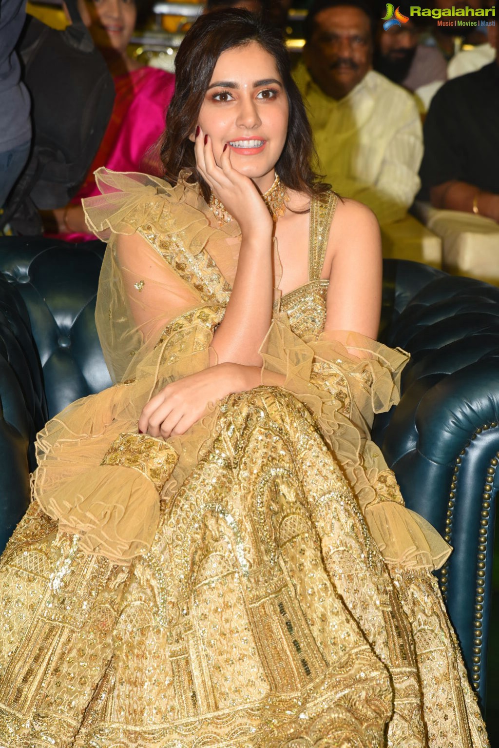 Raashi Khanna at Venky Mama Pre-Release Event