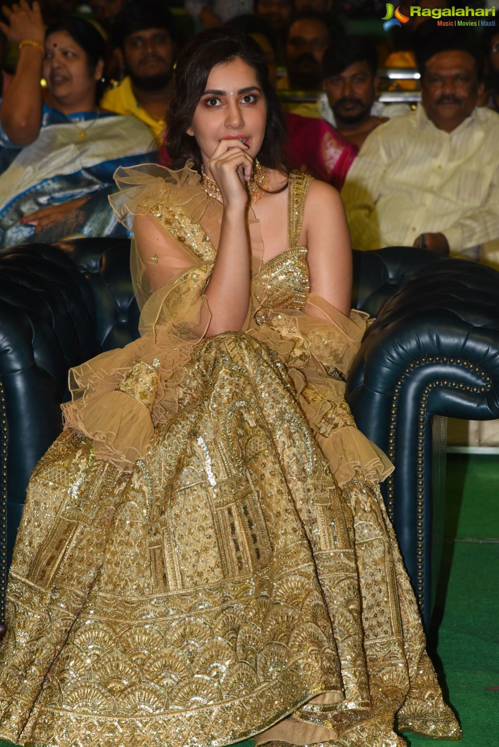 Raashi Khanna at Venky Mama Pre-Release Event