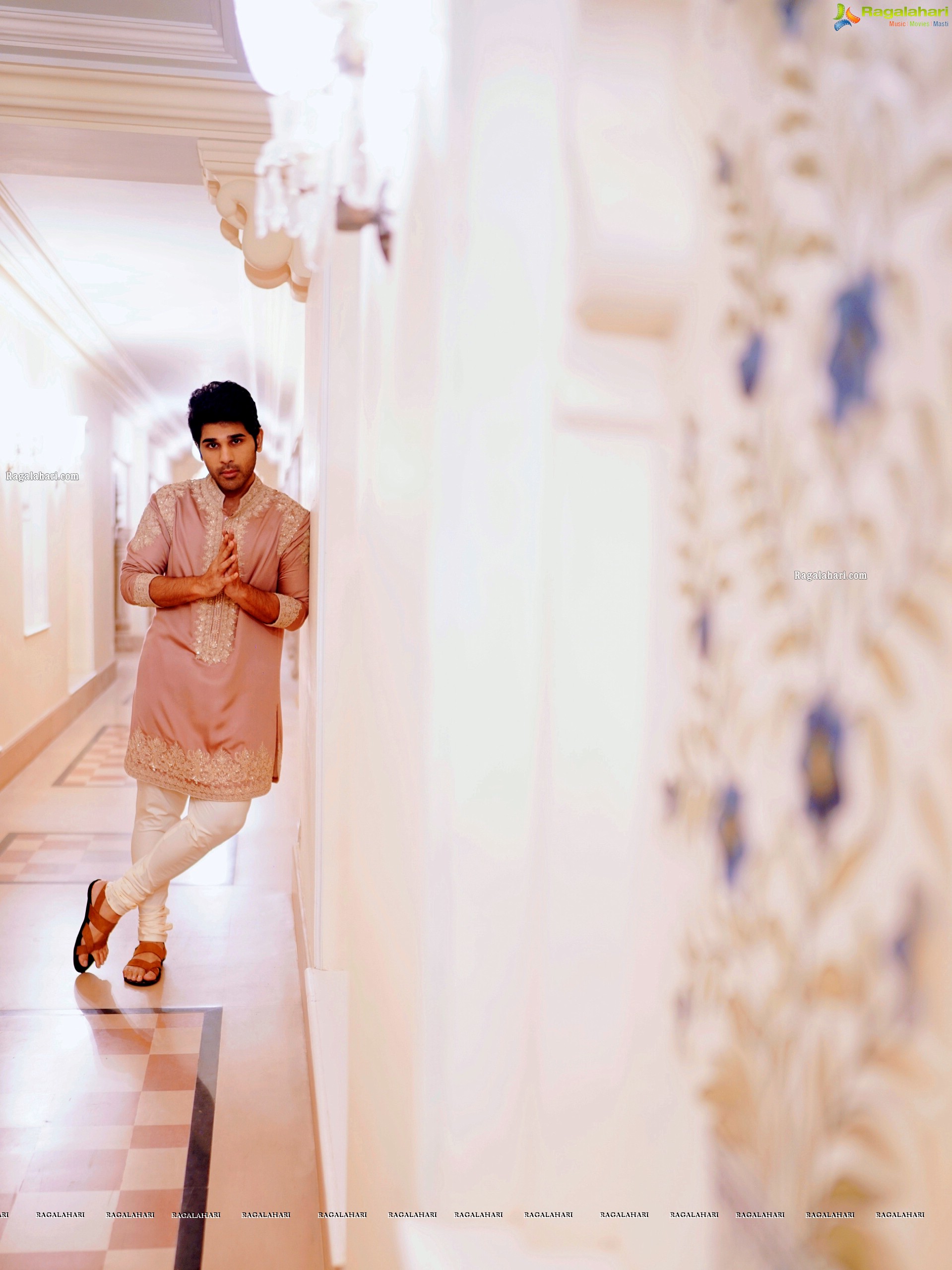 Allu Sirish Vibrant Looks at Nischay Wedding