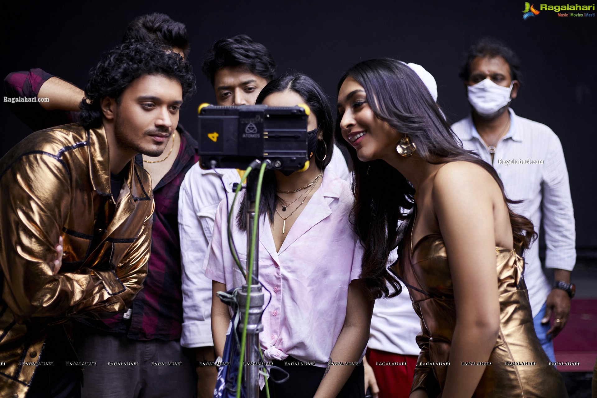 Amrin Qureshi at A Song Shoot For Bad Boy, HD Photo Gallery