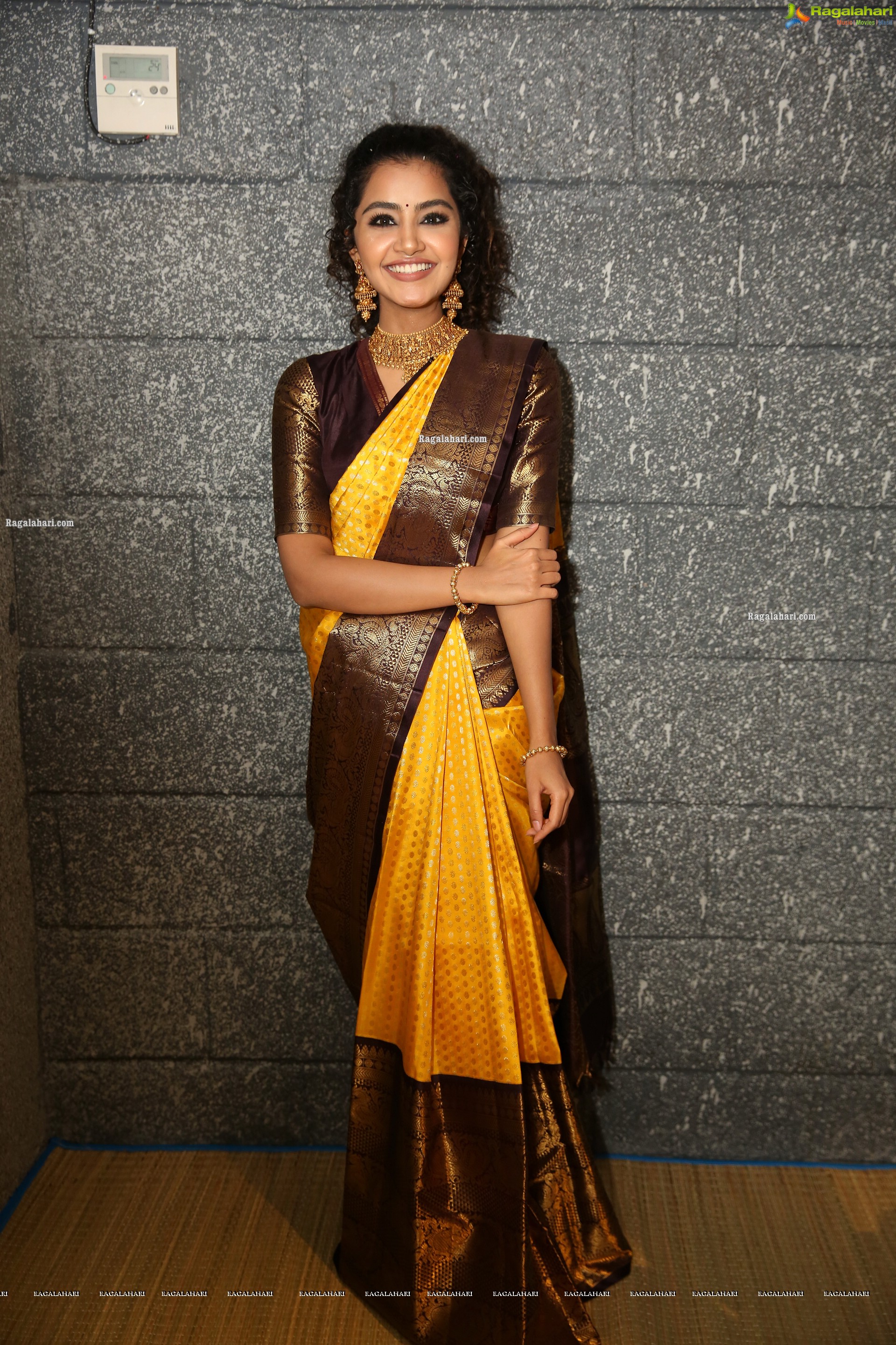 Anupama Parameswaran at Mugdha Art Studio Grand Opening at Patny Centre, HD Gallery