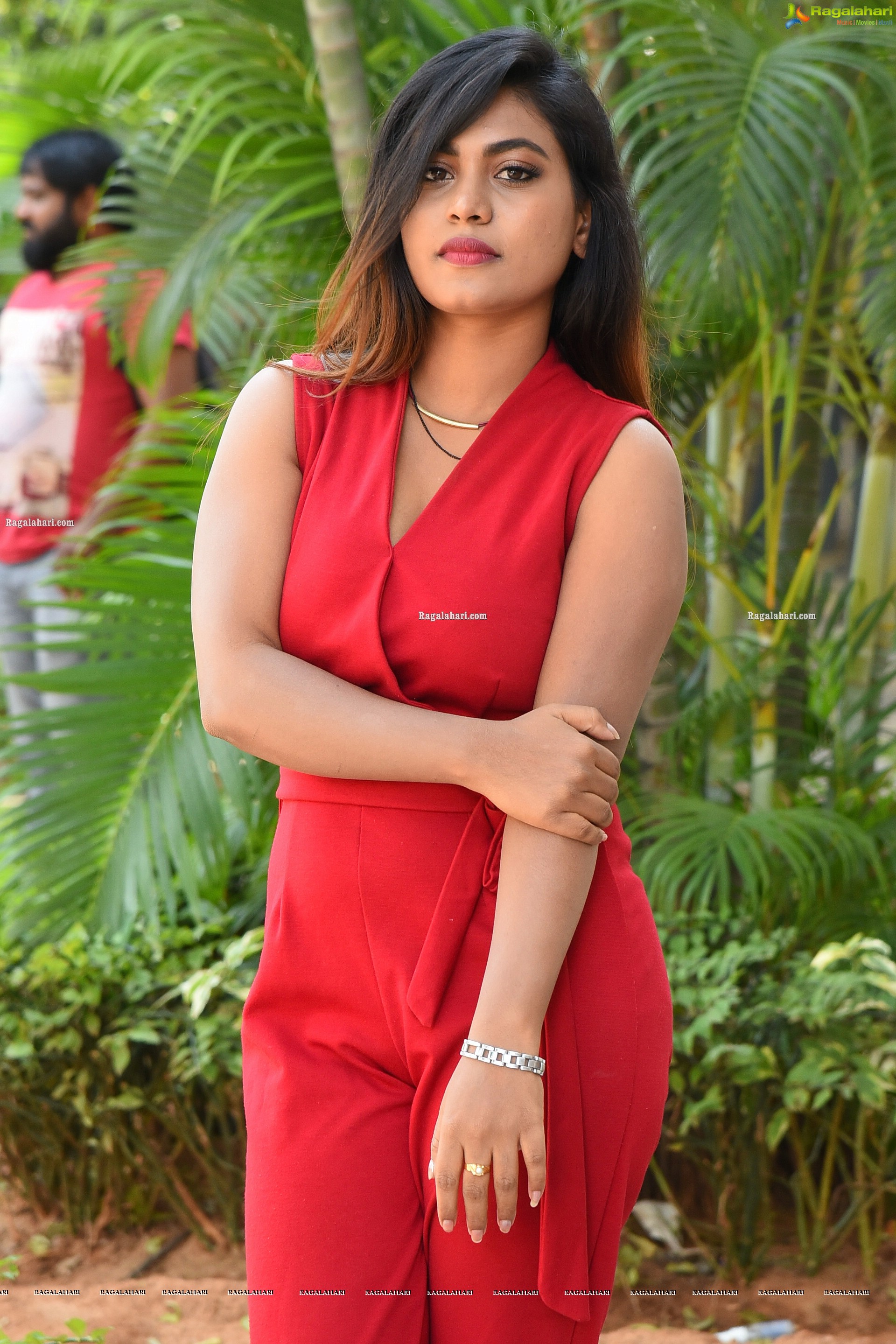 Priyanka Augustin at Super Power Movie Trailer Launch, HD Gallery