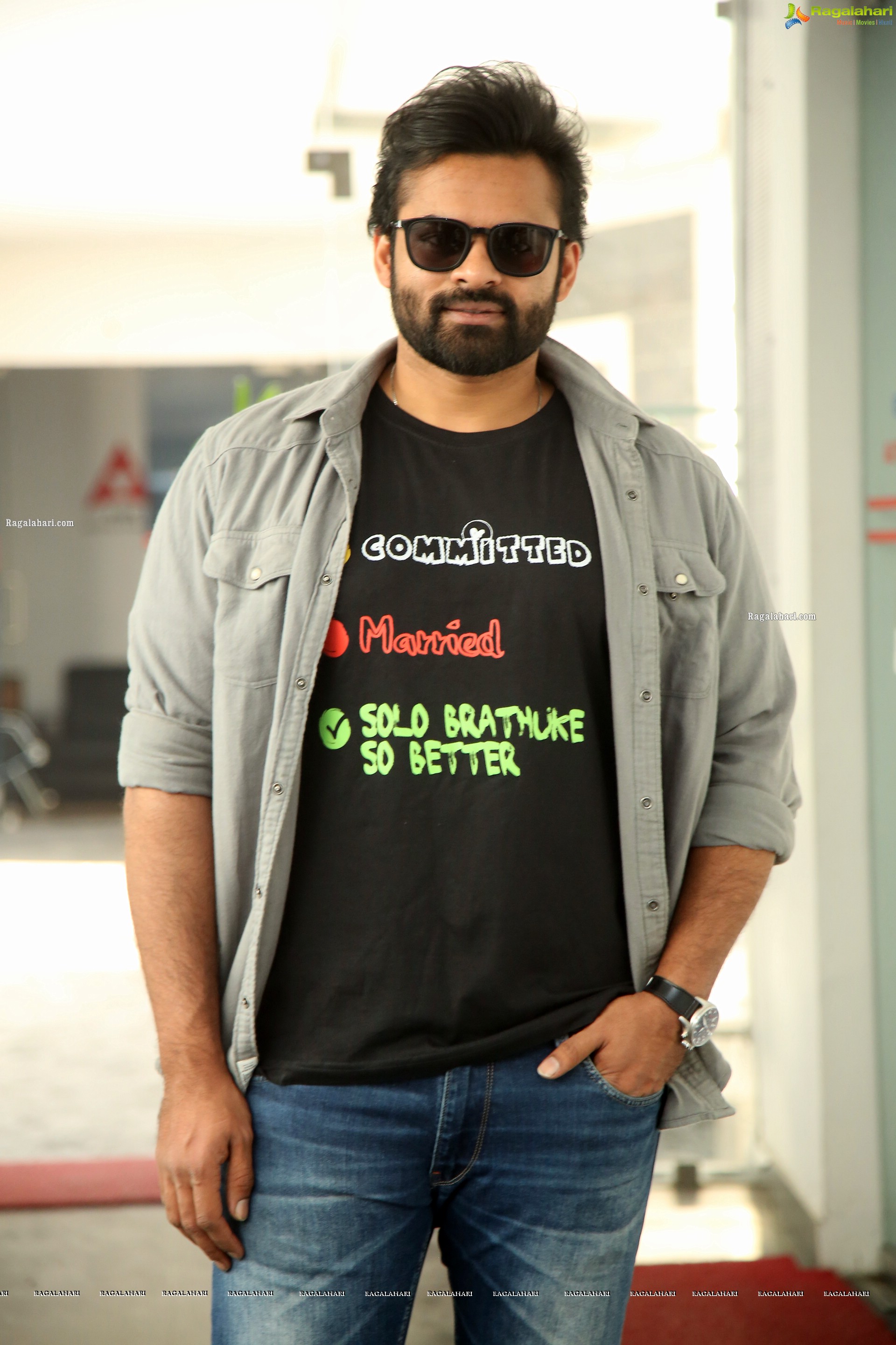 Sai Dharam Tej at Solo Brathuke So Better Movie Interview, HD Gallery