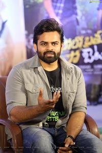 Sai Dharam Tej at Solo Brathuke So Better Interview