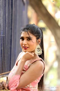 Sanjana Choudhary at Bomma Adhirindi Movie Press Meet