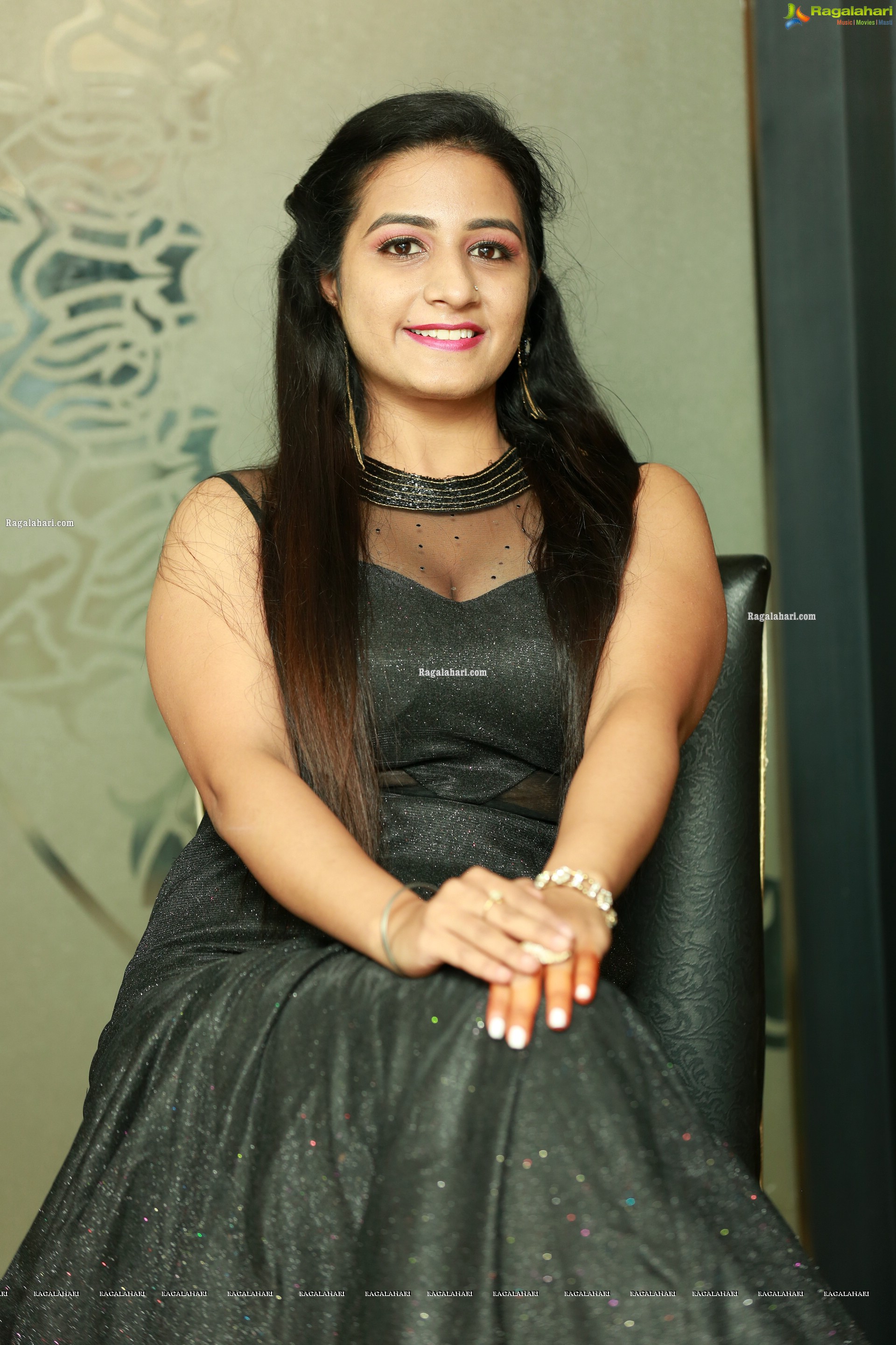 Sarleen Kaur at Beauty Conference 2021 Hyderabad Press Meet, HD Photo Gallery