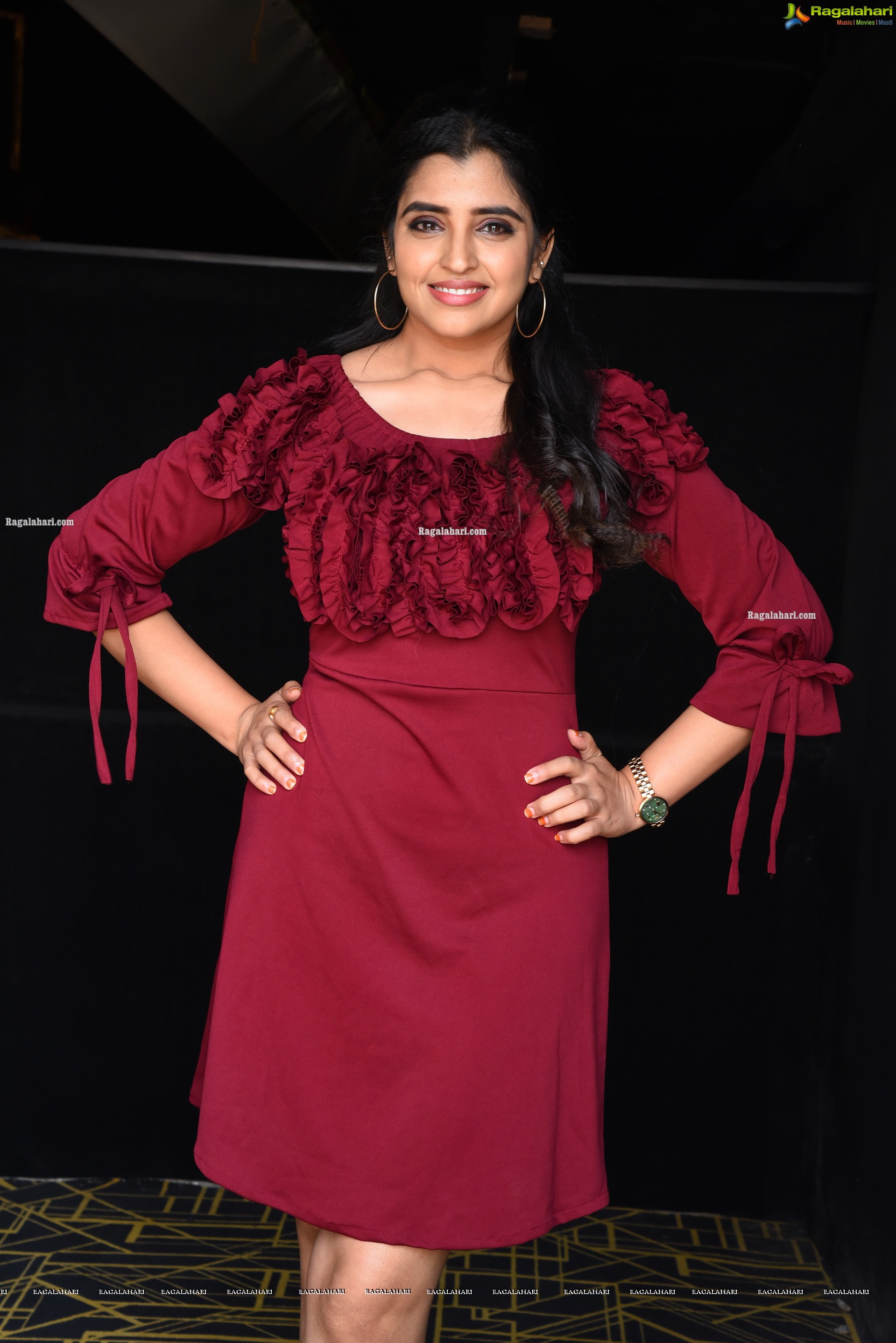 Anchor Shyamala at Red Movie Trailer Launch, HD Gallery
