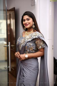 Shravani Varma at Sutraa Fashion Exhibition Curtain Raiser