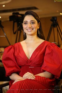 Tamannaah at Gurthundha Seethakalam Movie Press Meet