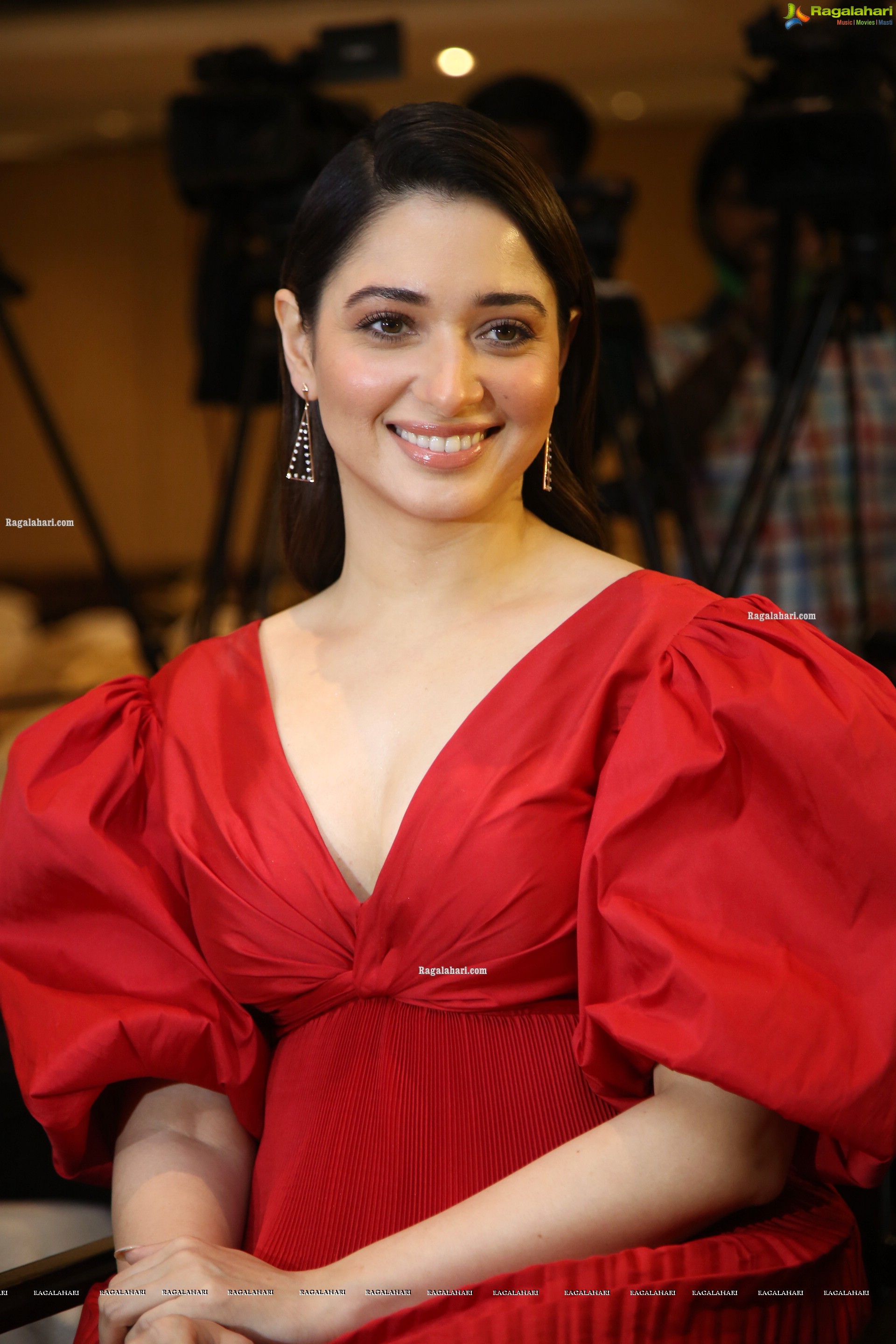 Tamannaah at Gurthundha Seethakalam Movie Press Meet, HD Gallery