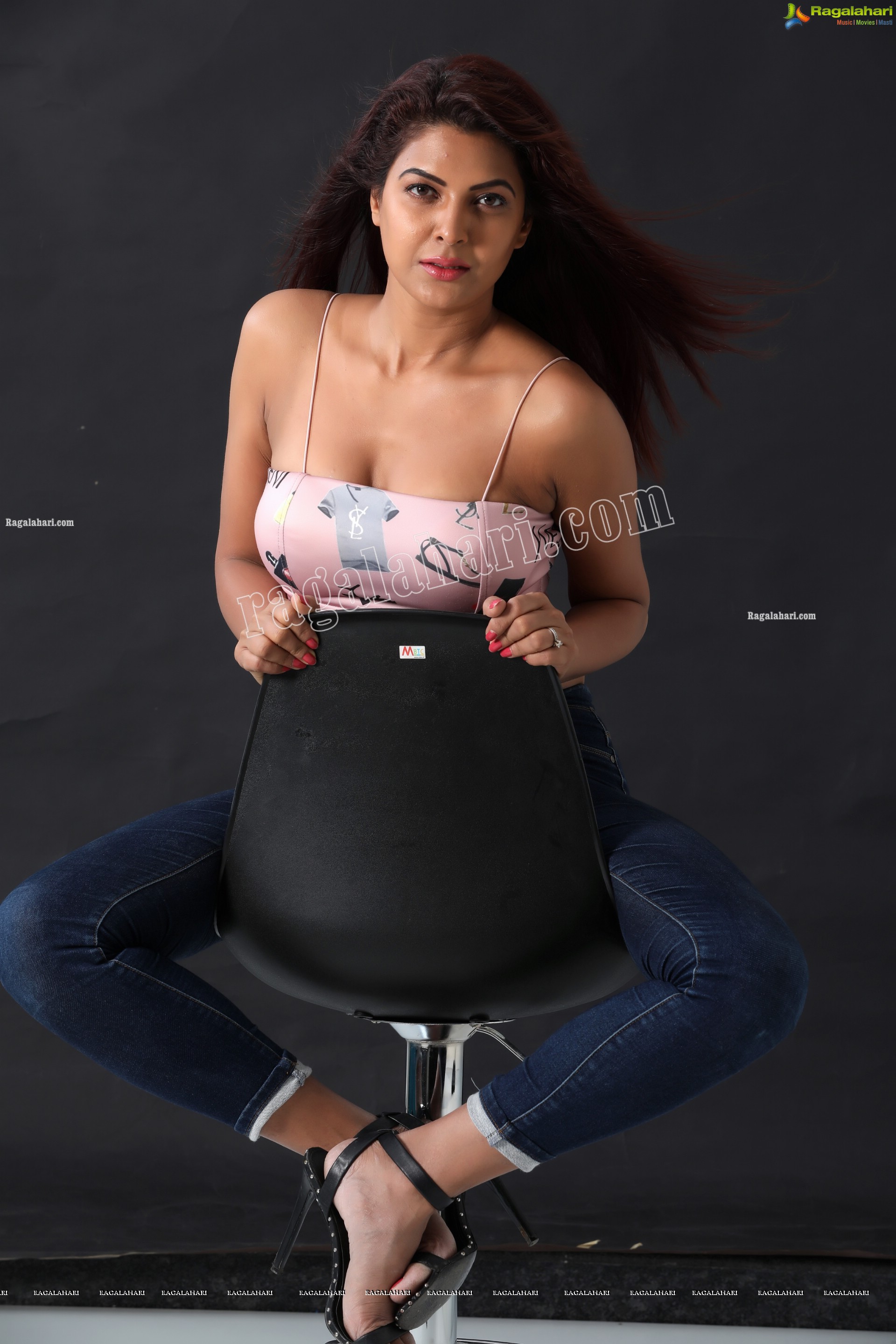 Kashish Singh In Spaghetti Strap Crop Top and Jeans, Exclusive Photo Shoot