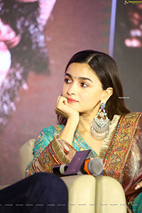 Alia Bhatt Stills at RRR Movie Press Meet