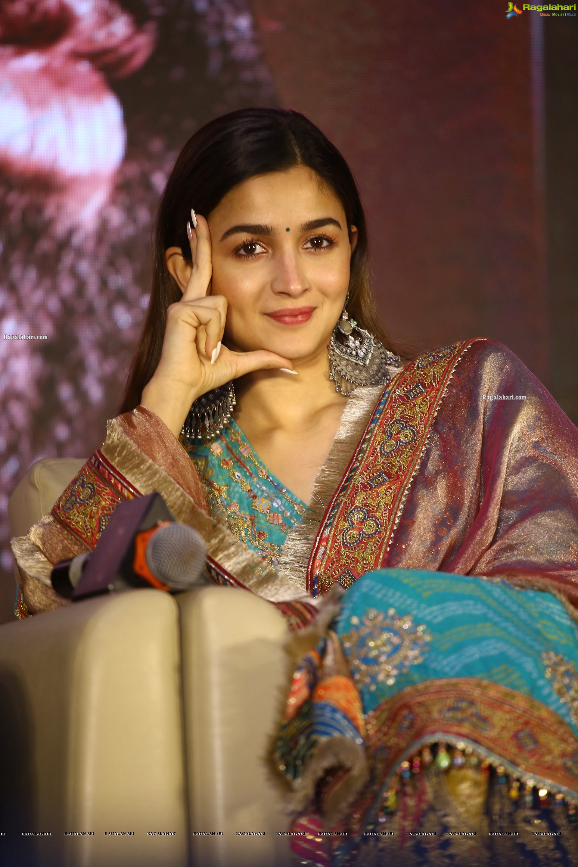 Alia Bhatt at RRR Movie Press Meet, HD Photo Gallery