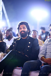 Allu Arjun at Pushpa Movie Pre-Release Event