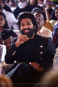 Allu Arjun at Pushpa Movie Pre-Release Event