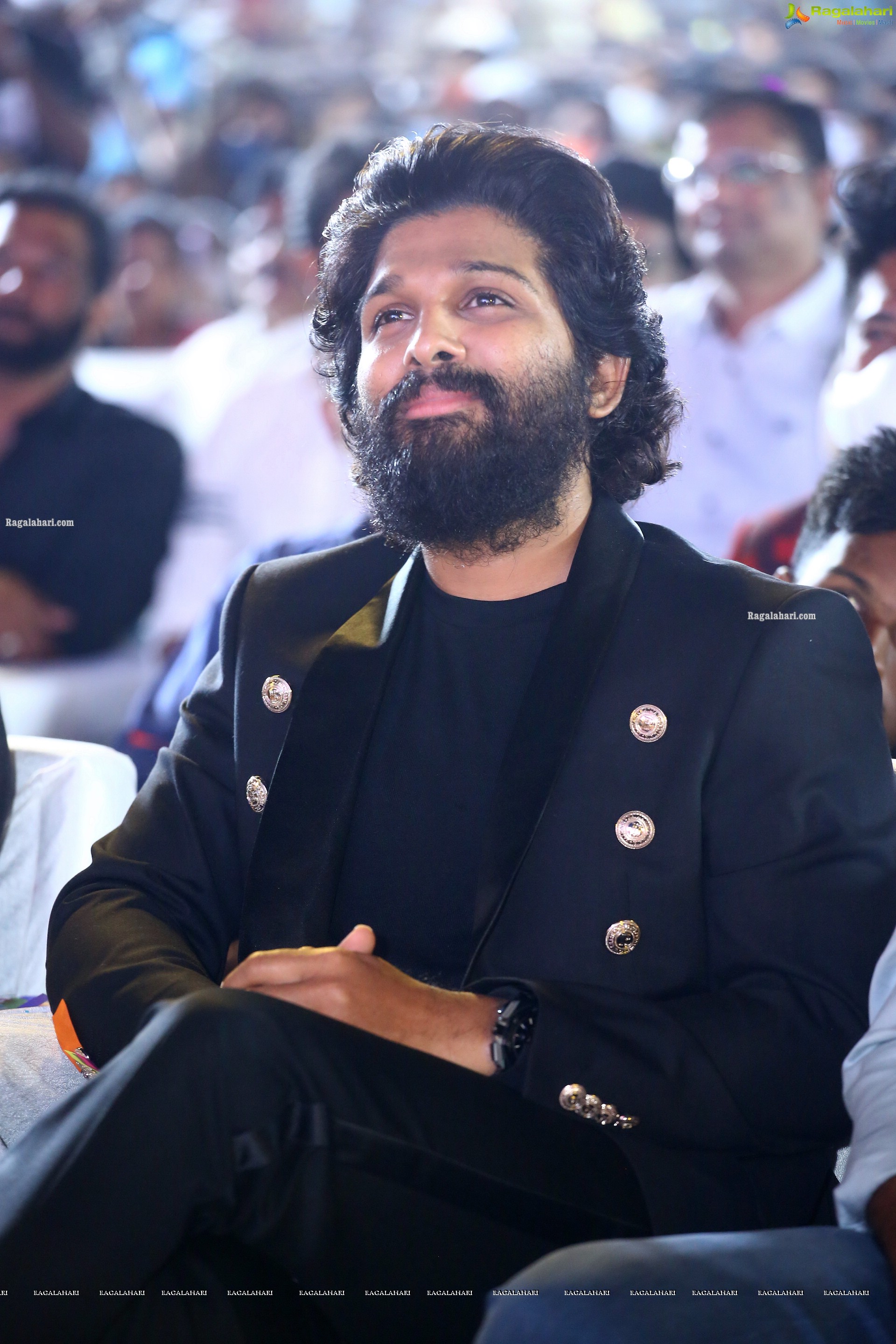 Allu Arjun at Pushpa Movie Pre-Release Event, HD Photo Gallery