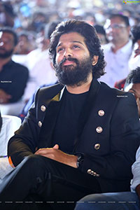 Allu Arjun at Pushpa Movie Pre-Release Event