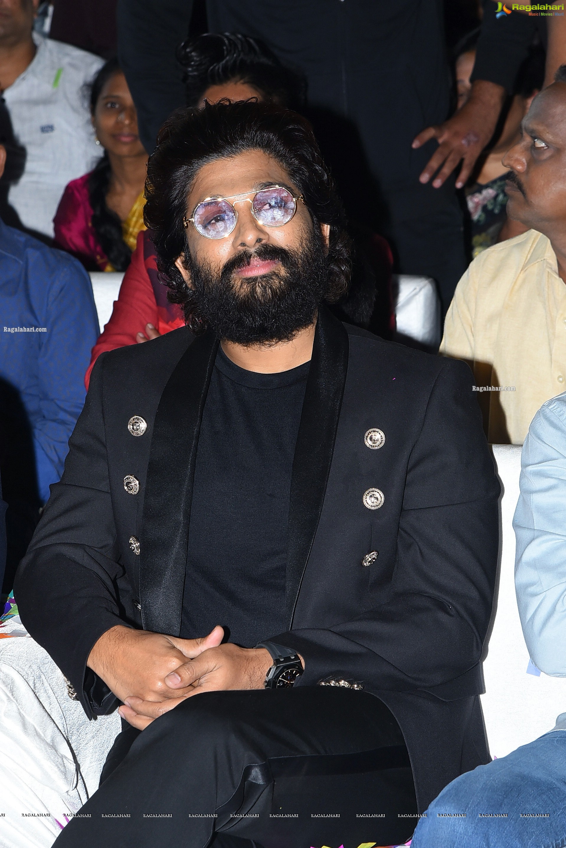 Allu Arjun at Pushpa Movie Pre-Release Event, HD Photo Gallery