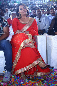 Anasuya Bharadwaj at Pushpa Movie Pre-Release Event