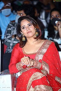 Anasuya Bharadwaj at Pushpa Movie Pre-Release Event