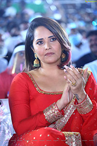 Anasuya Bharadwaj at Pushpa Movie Pre-Release Event