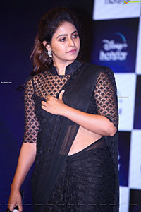 Anjali Beautiful Stills in Black Saree