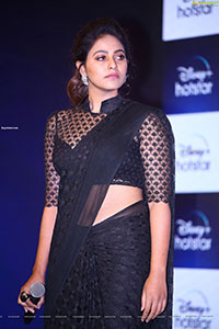 Anjali Beautiful Stills in Black Saree