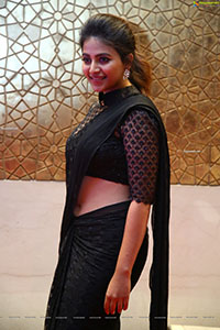 Anjali Beautiful Stills in Black Saree