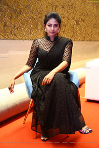 Anjali Beautiful Stills in Black Saree