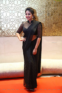 Anjali Beautiful Stills in Black Saree