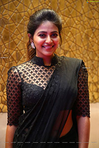 Anjali Beautiful Stills in Black Saree