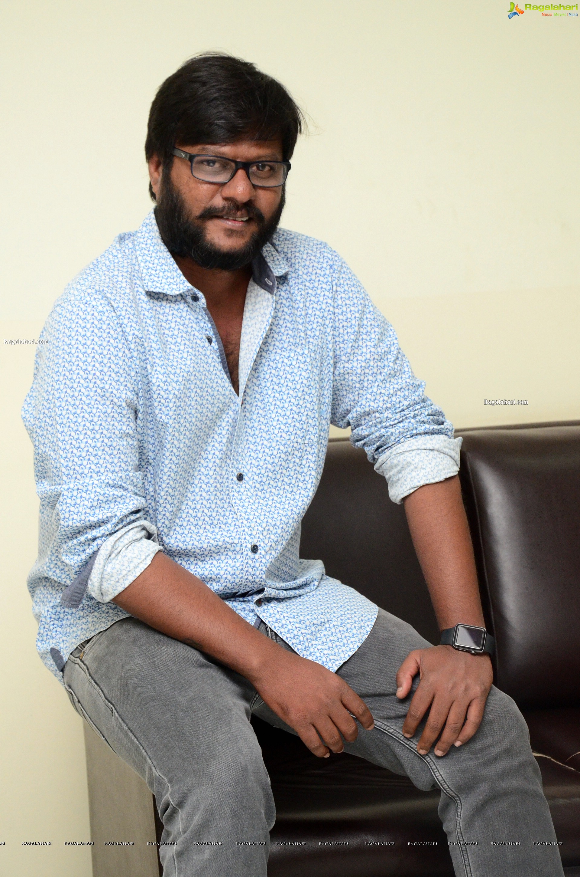 Director AA Sekhar Yadav Stills at Puli Vachindi Meka Sachindi Movie Interview