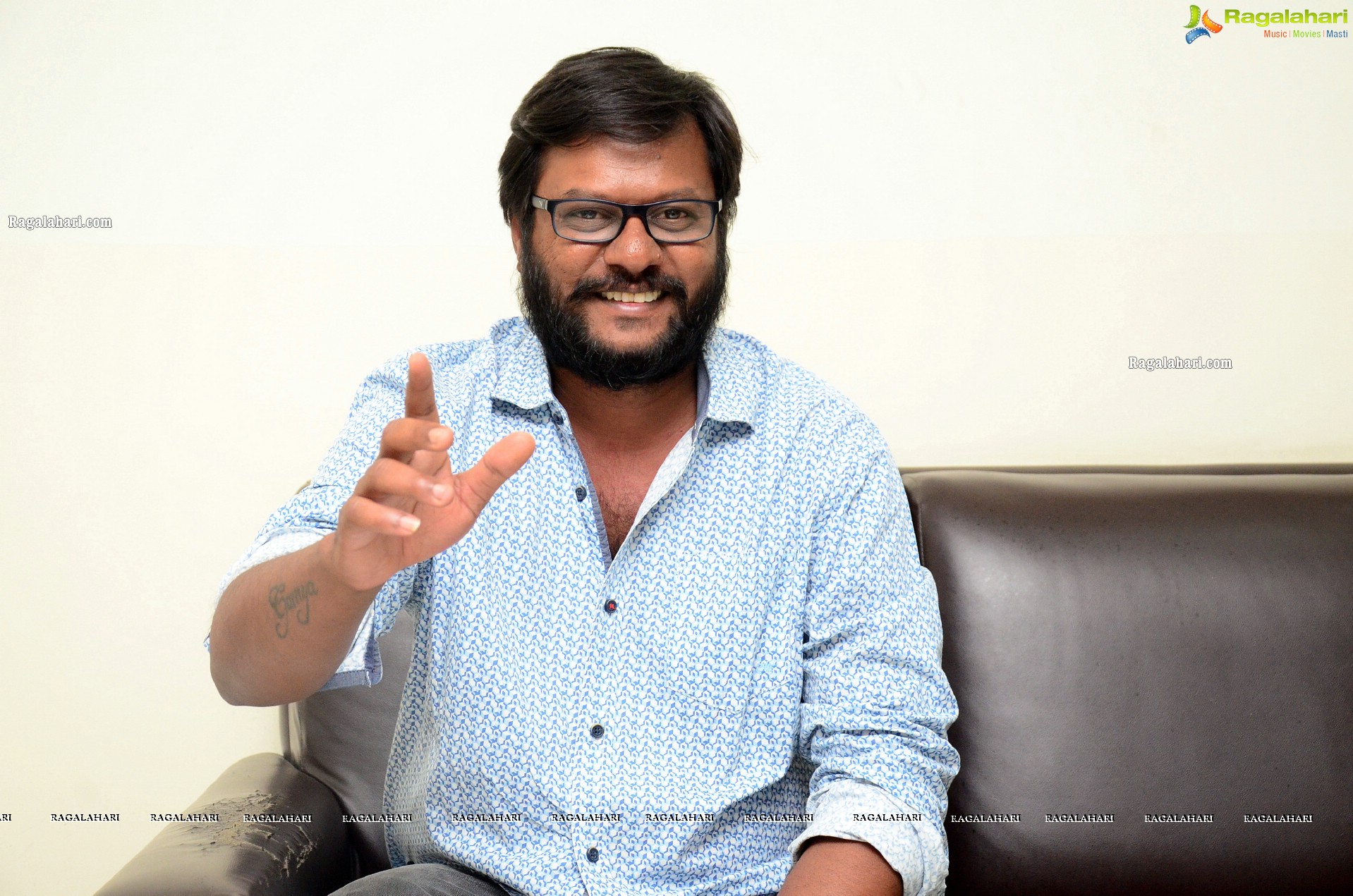 Director AA Sekhar Yadav Stills at Puli Vachindi Meka Sachindi Movie Interview