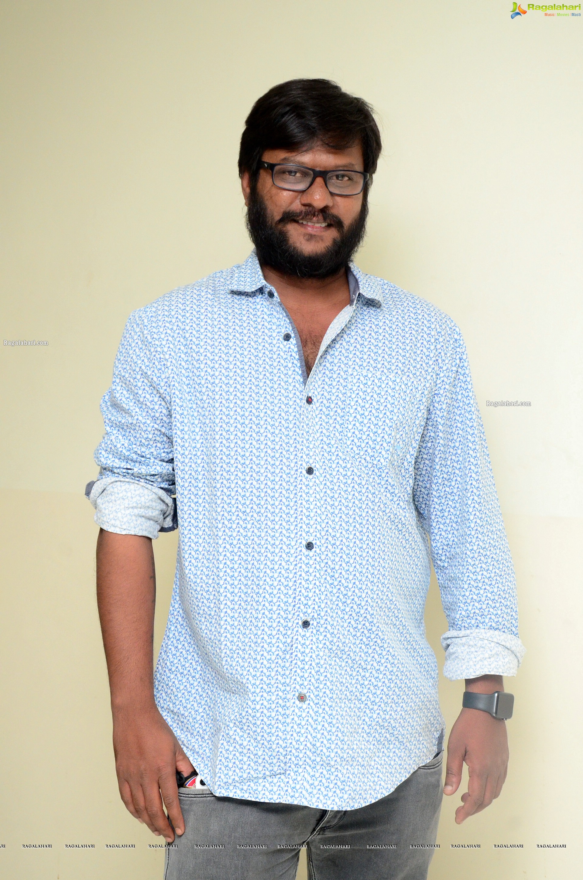 Director AA Sekhar Yadav Stills at Puli Vachindi Meka Sachindi Movie Interview