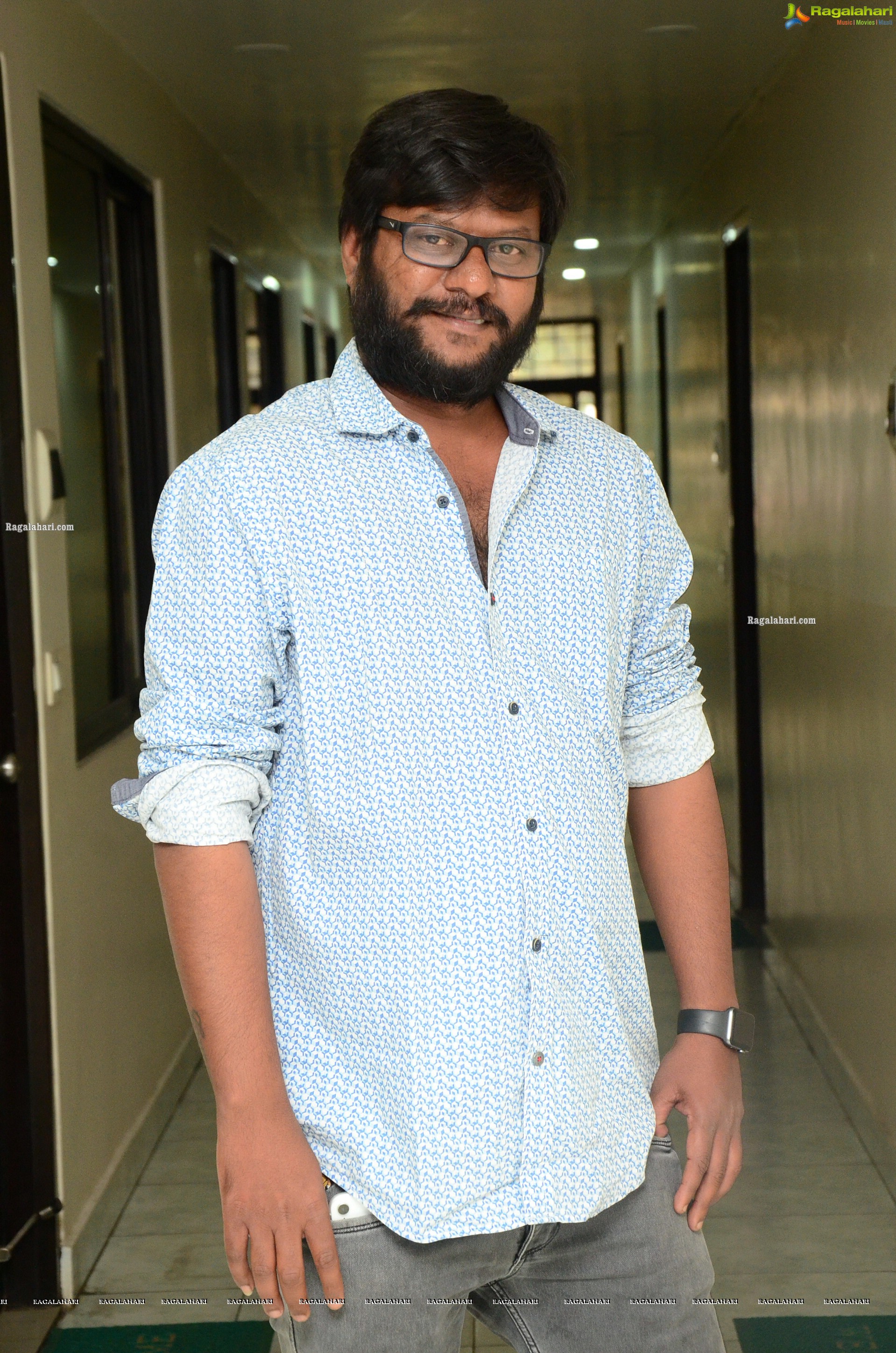 Director AA Sekhar Yadav Stills at Puli Vachindi Meka Sachindi Movie Interview