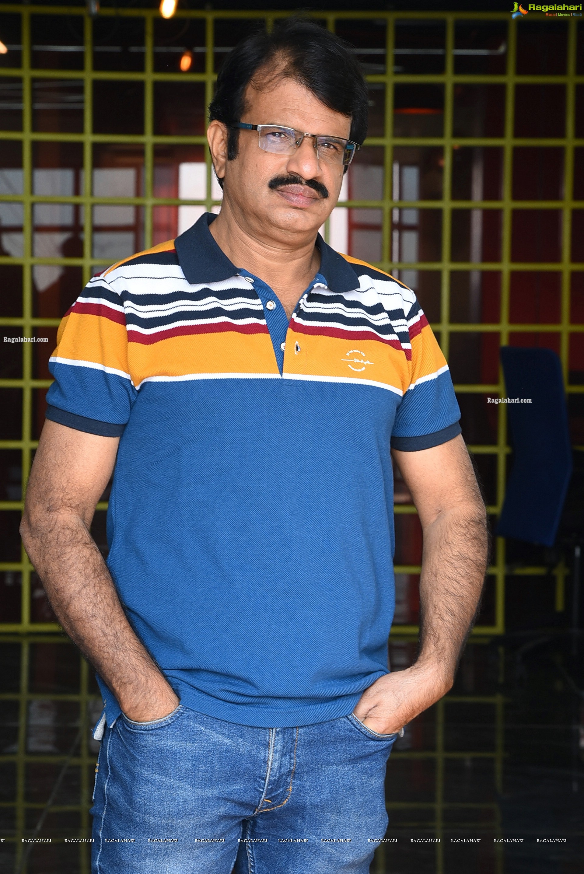 Director Damu Balaji Stills at Nayeem Diaries Movie Interview