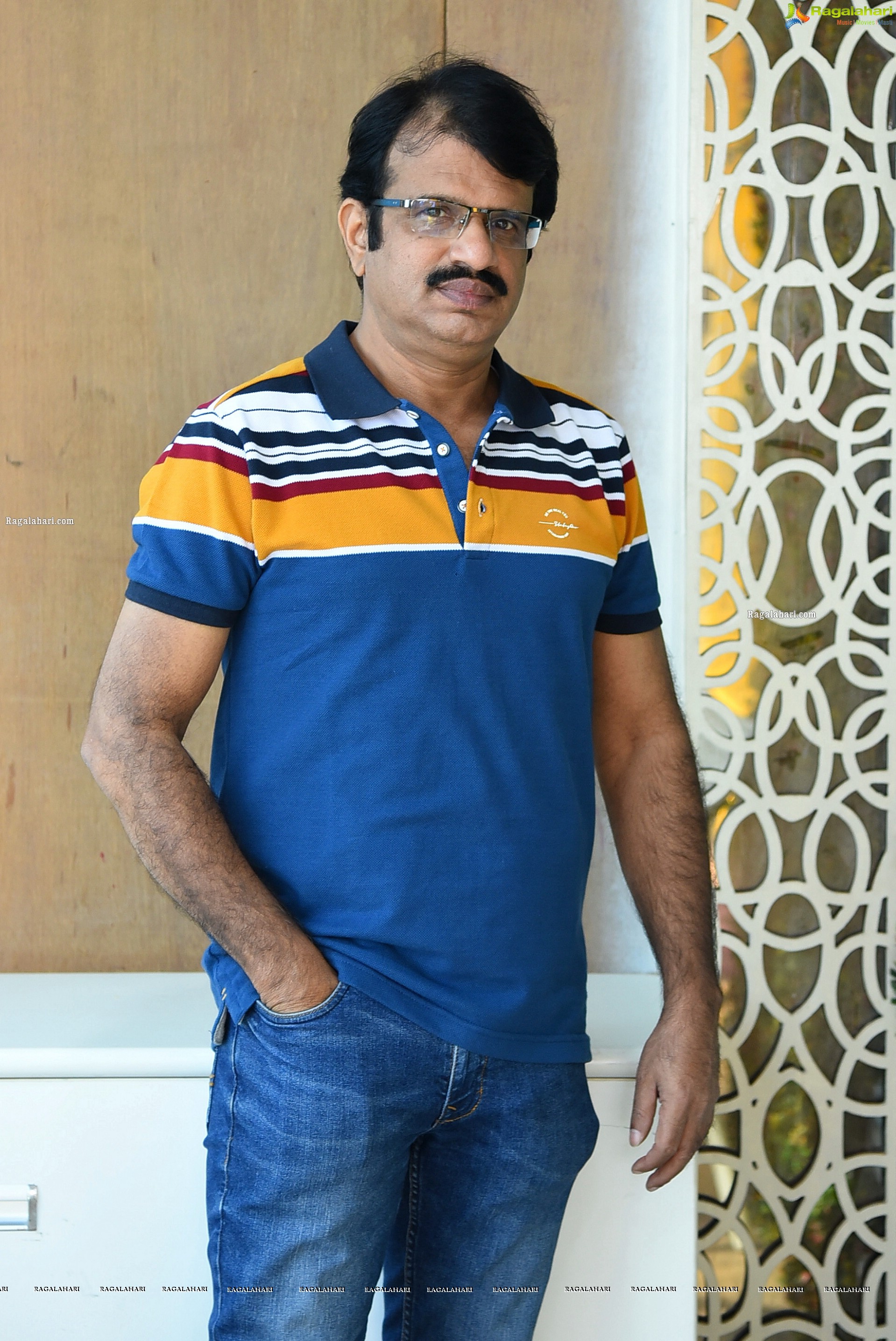 Director Damu Balaji Stills at Nayeem Diaries Movie Interview