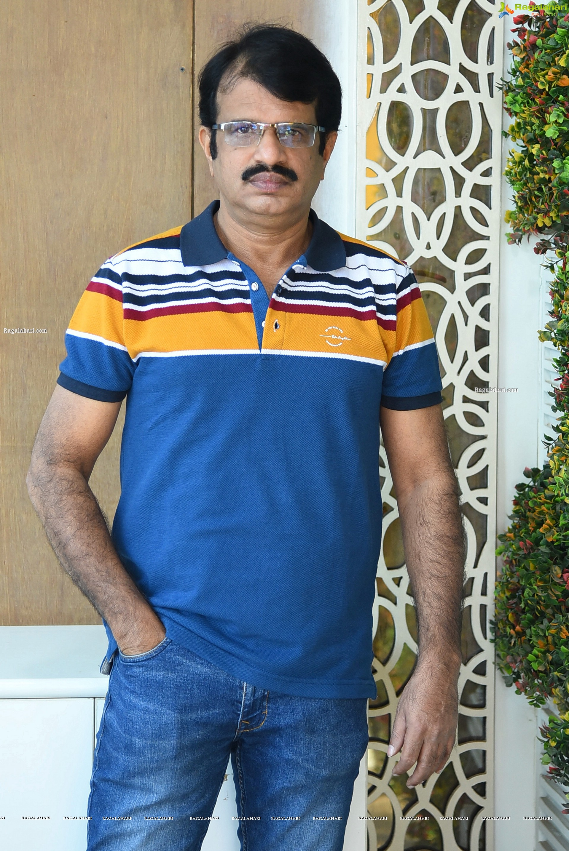 Director Damu Balaji Stills at Nayeem Diaries Movie Interview