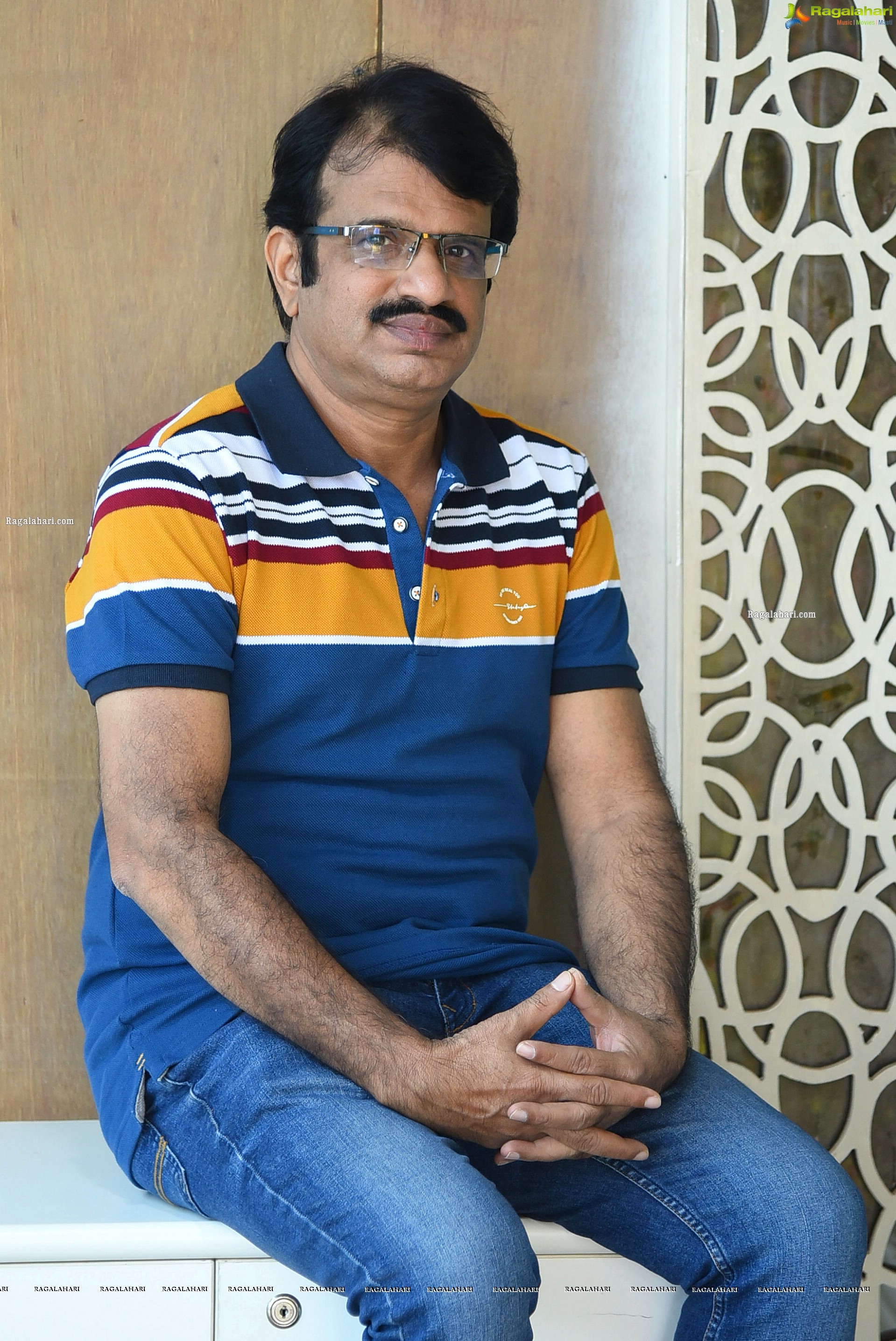 Director Damu Balaji Stills at Nayeem Diaries Movie Interview