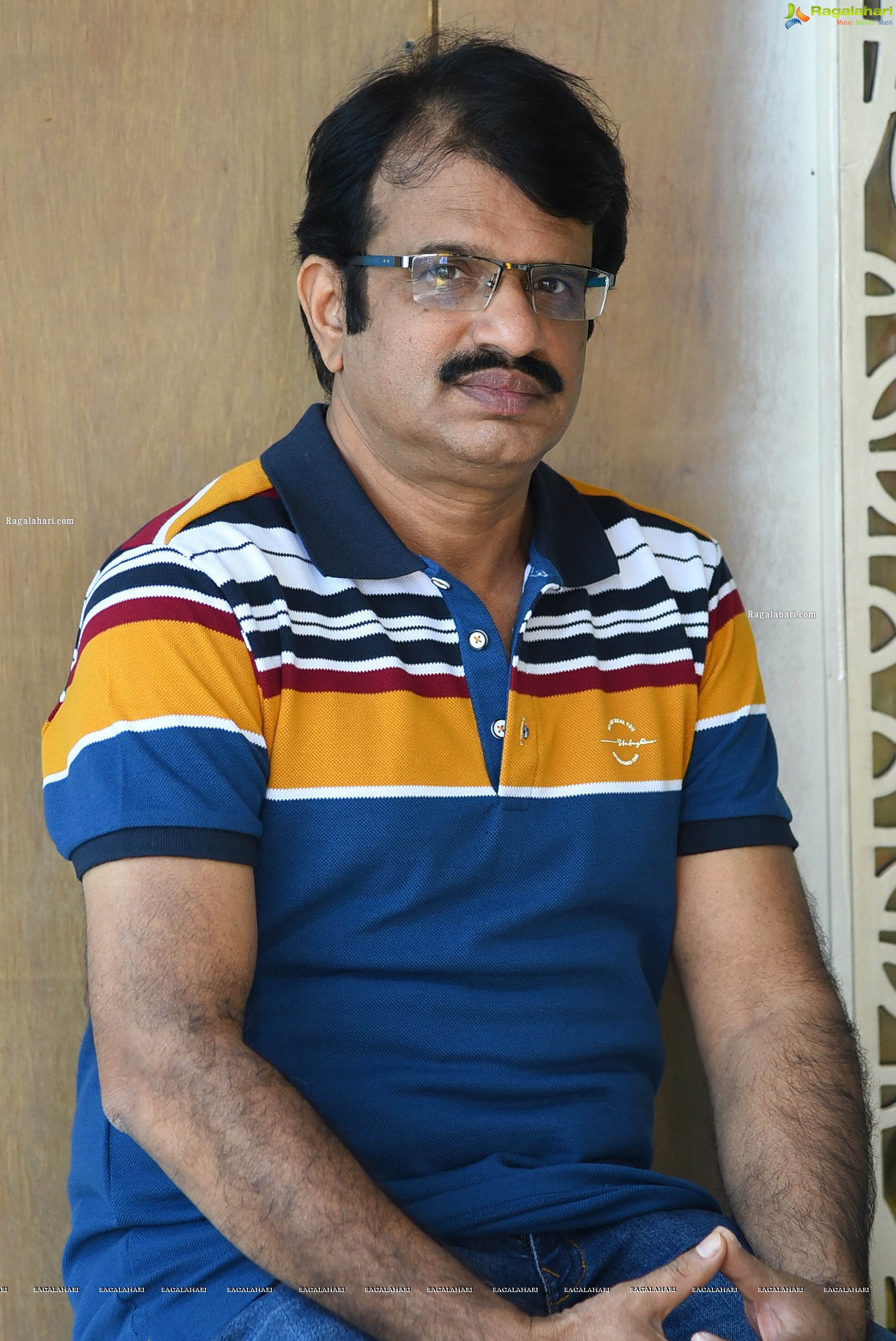 Director Damu Balaji Stills at Nayeem Diaries Movie Interview