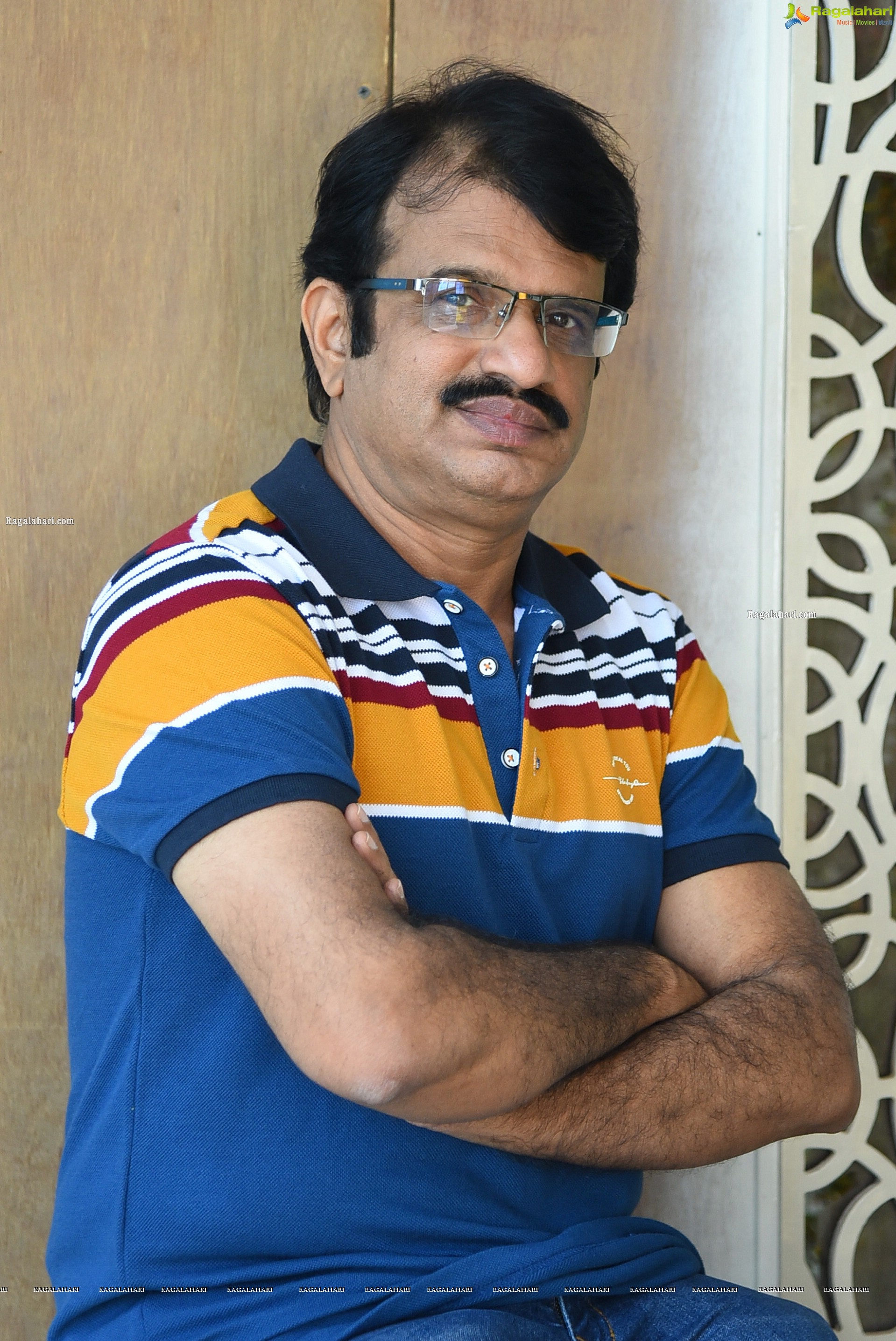 Director Damu Balaji Stills at Nayeem Diaries Movie Interview