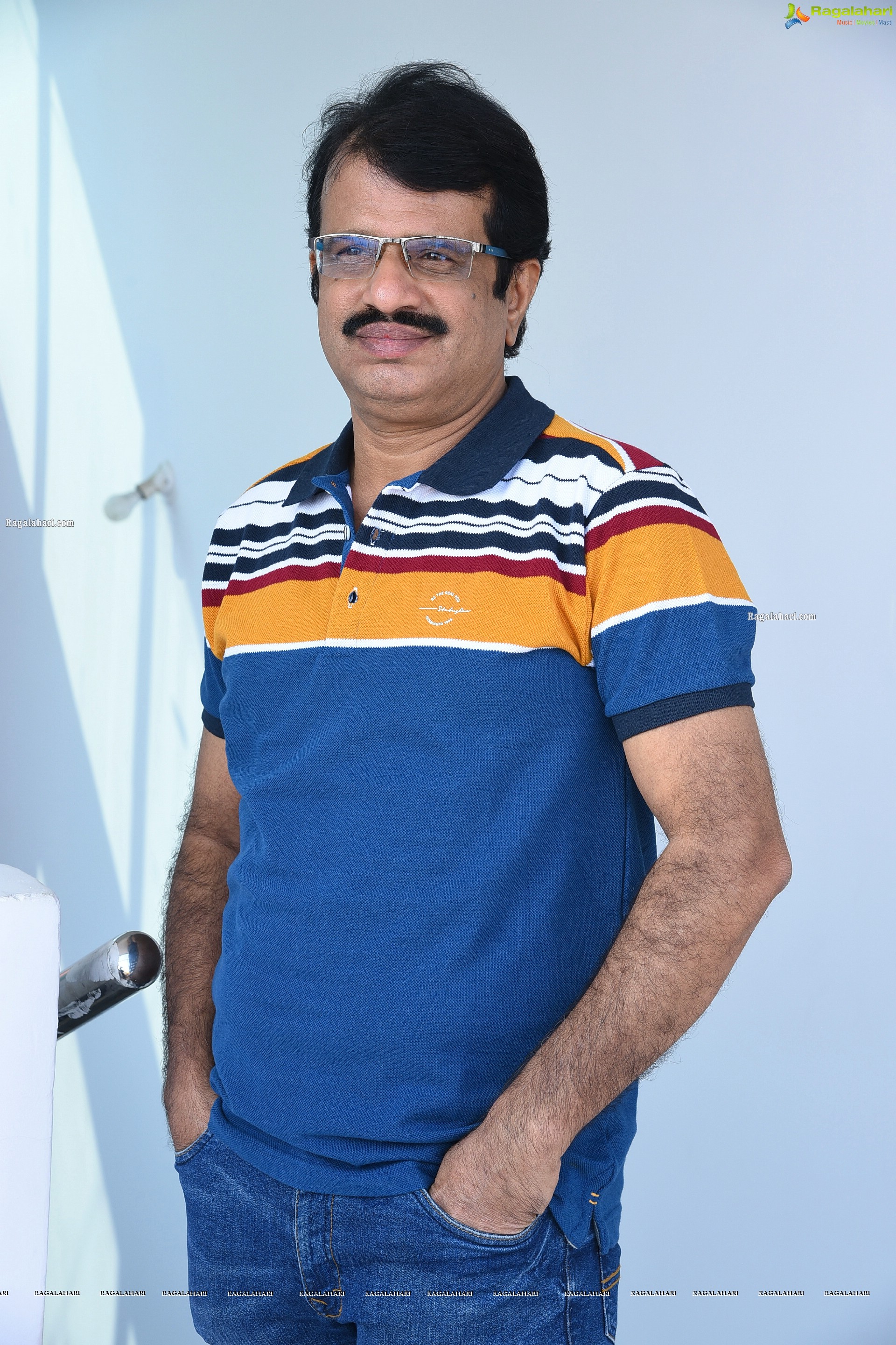 Director Damu Balaji Stills at Nayeem Diaries Movie Interview