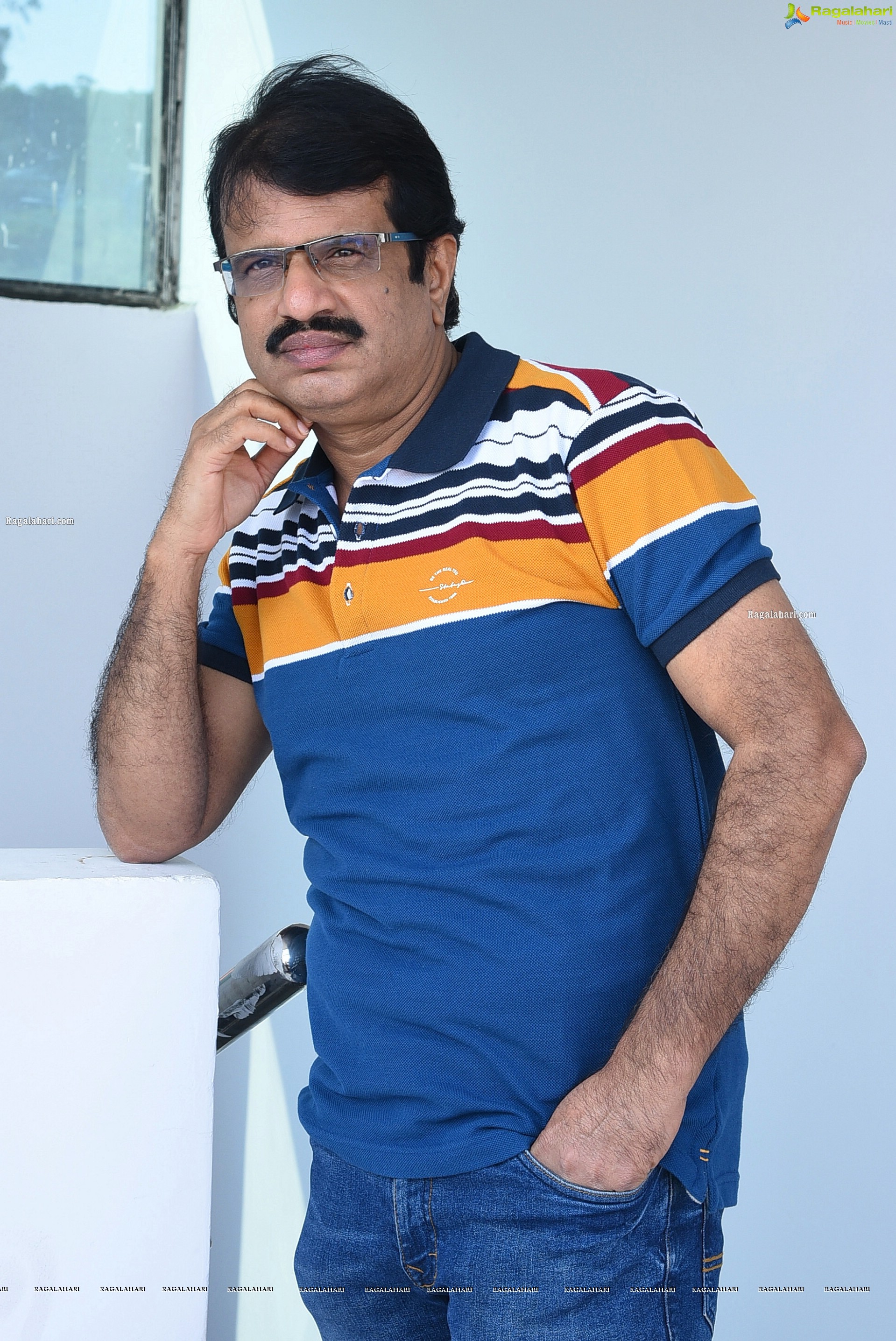 Director Damu Balaji Stills at Nayeem Diaries Movie Interview